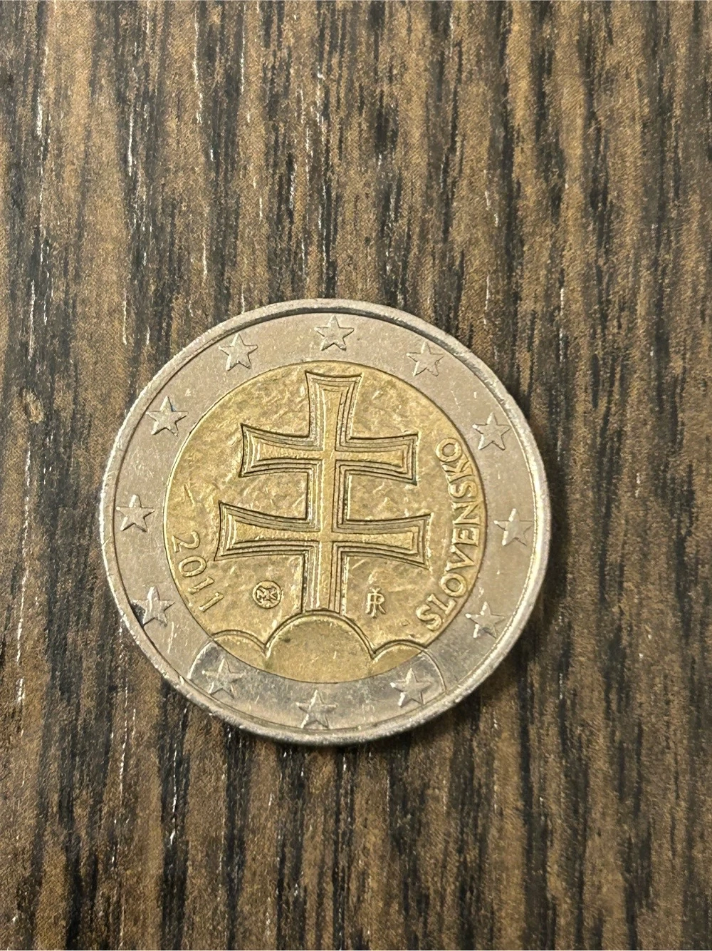 2 Euro Umlaufmünze Slowakei 2011