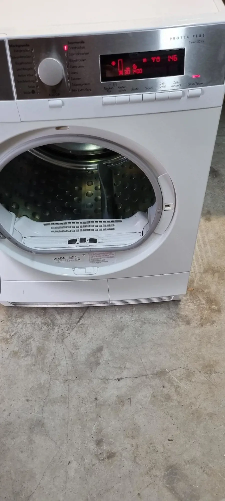 AEG Wäschetrockner Wärmepumpe Typ Protex Plus SensiDry