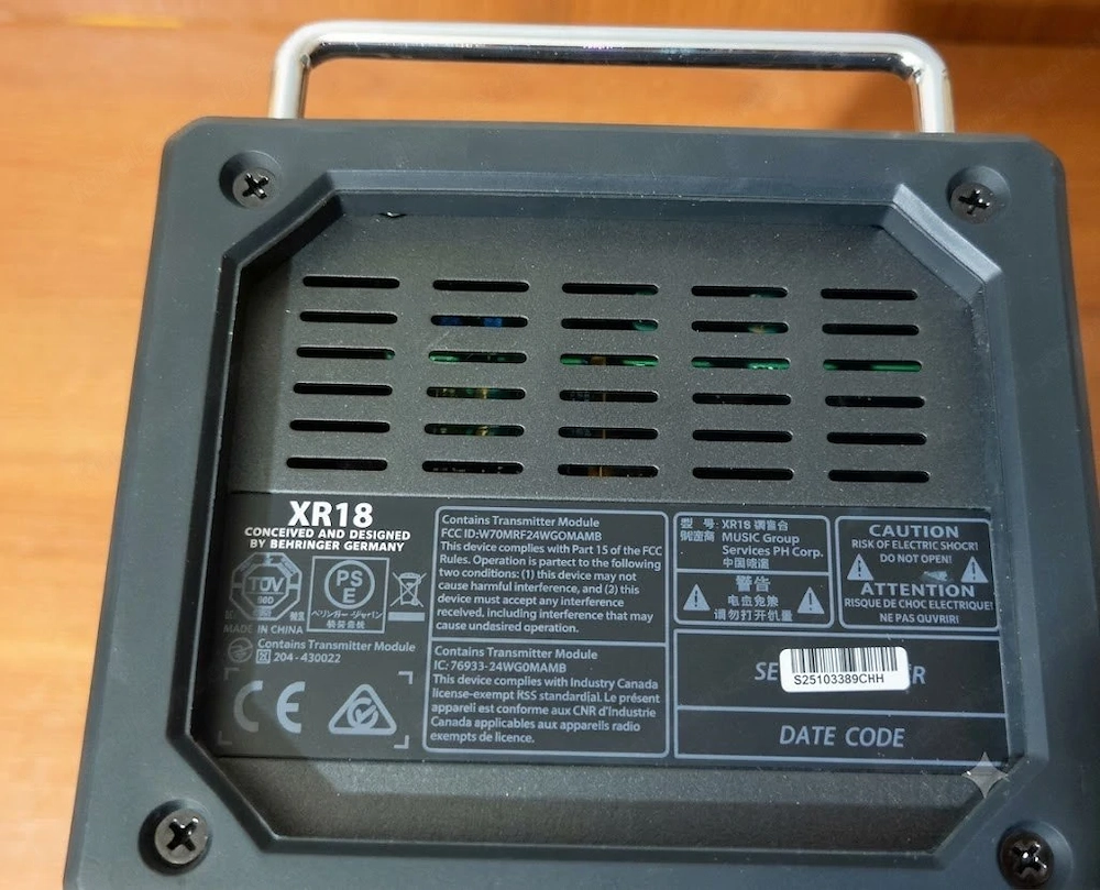 Behringer XR18 X-Air