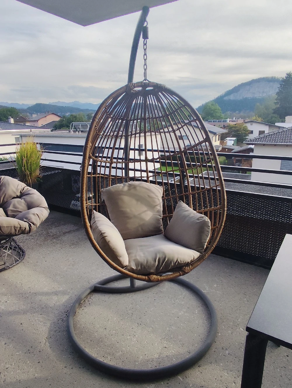 Hängesessel Boho Rattangeflecht