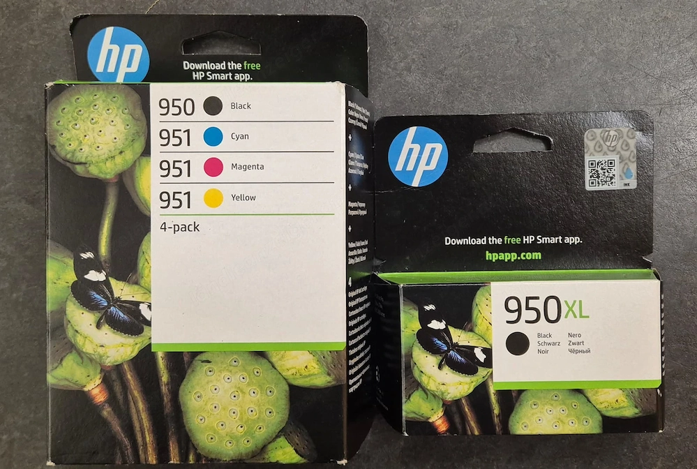 HP Druckerpatronen 950 und 951