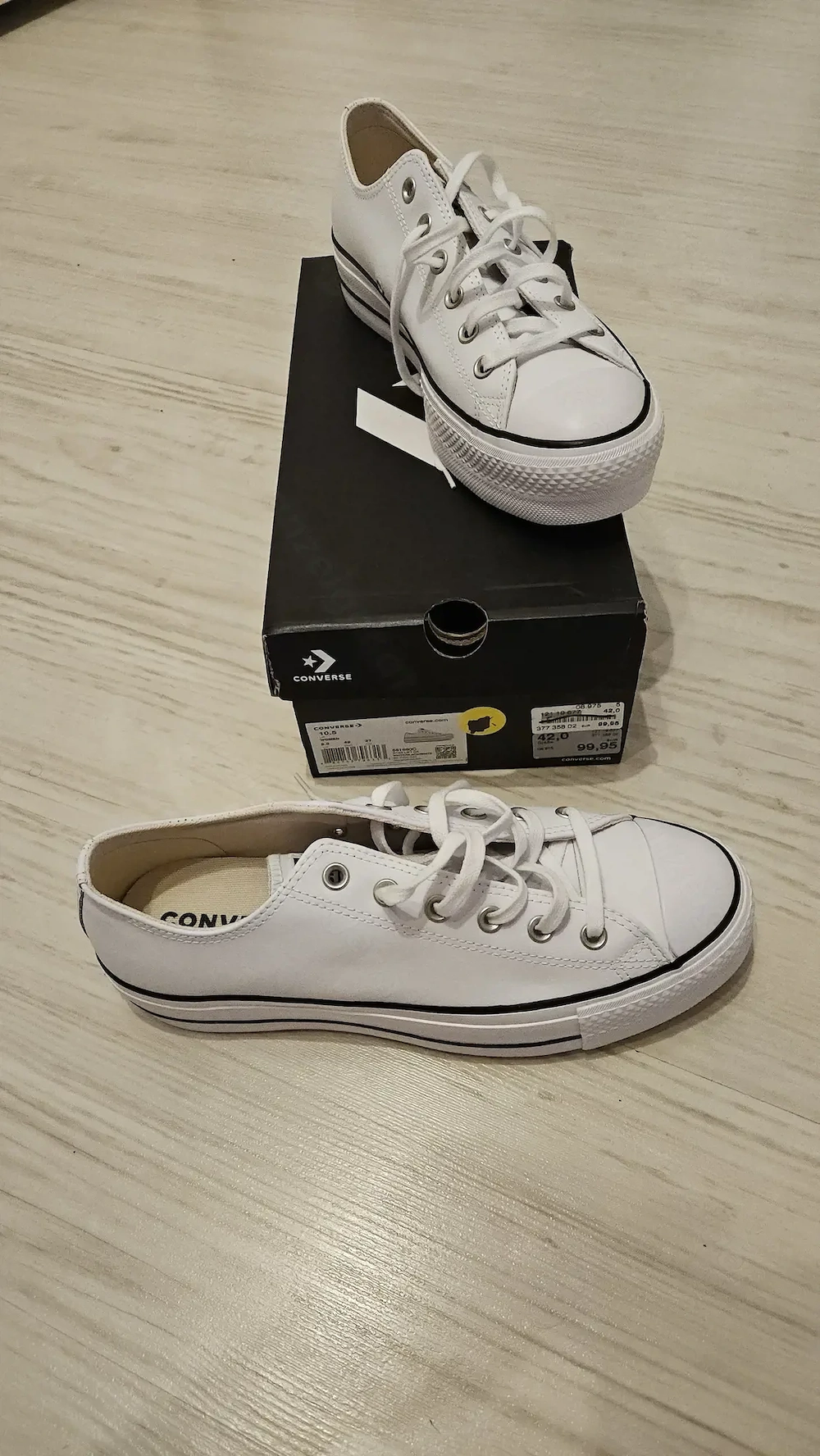 Converse Schuhe Damen, Grösse 42, weiss