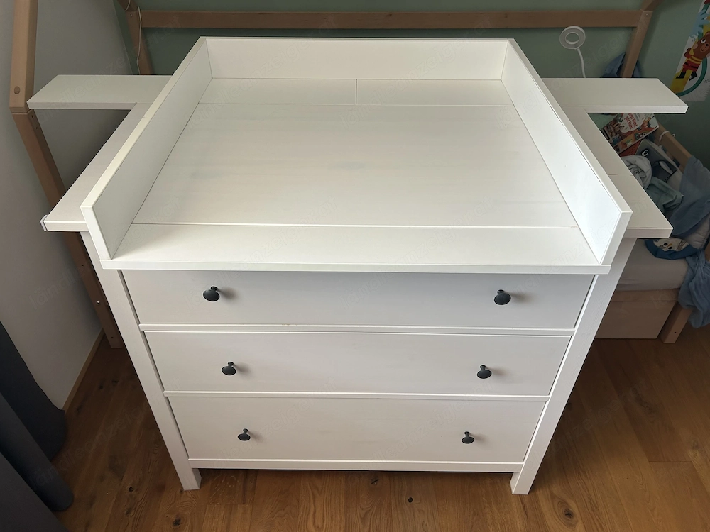 Wickelaufsatz für Hemnes Kommode