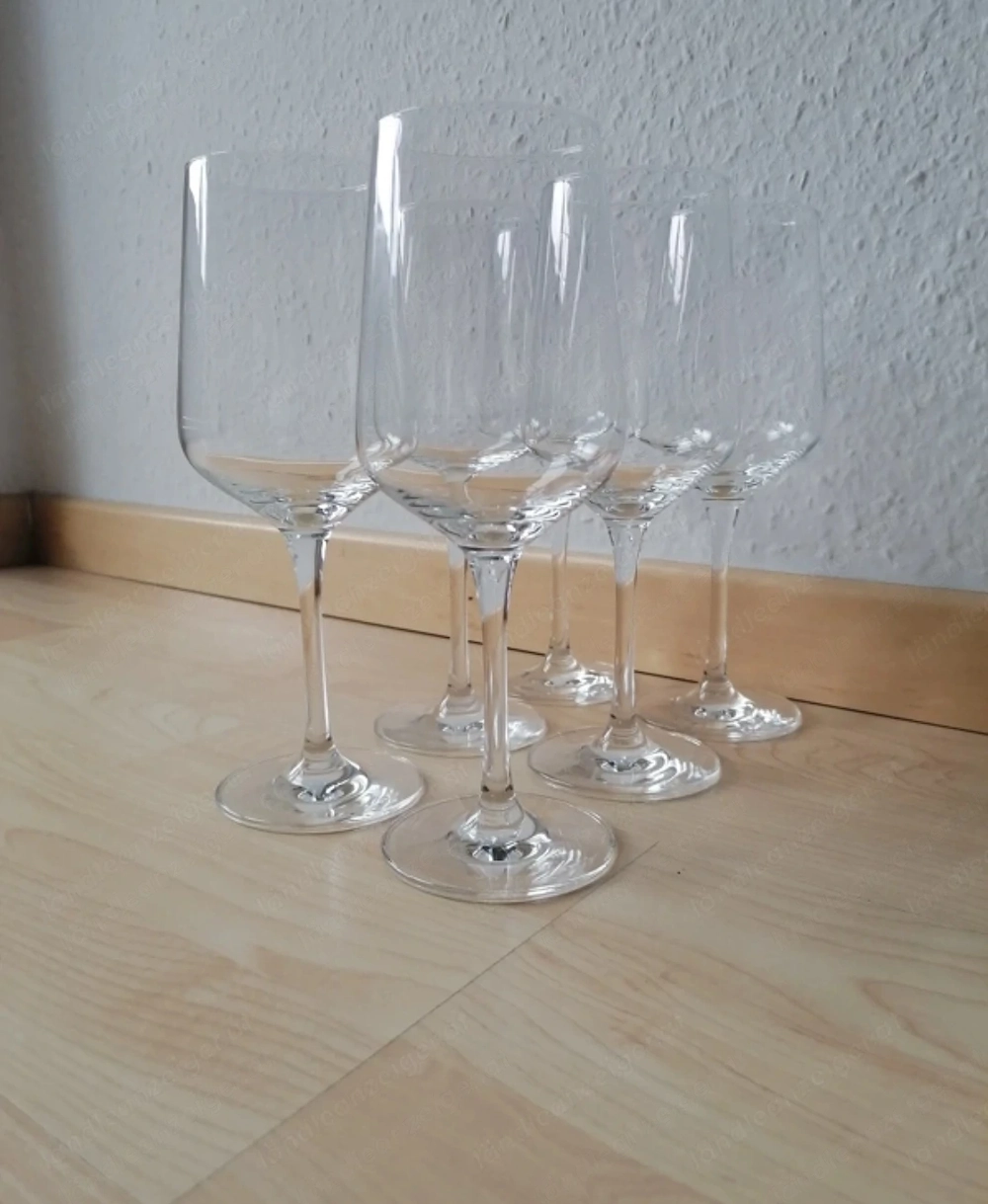 6er Set Weingläser 