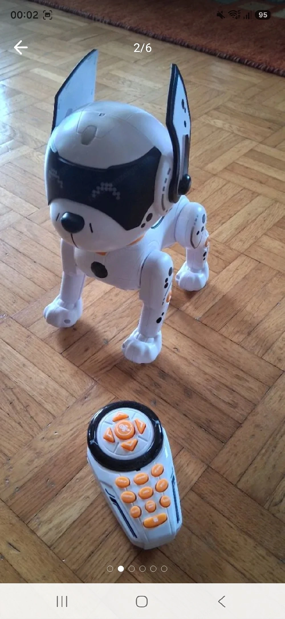 Roboter Hund mit Fernbedienung 