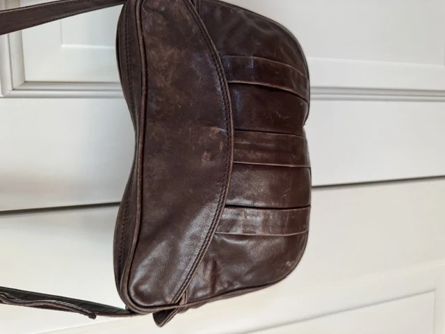 Echte Lederhandtasche