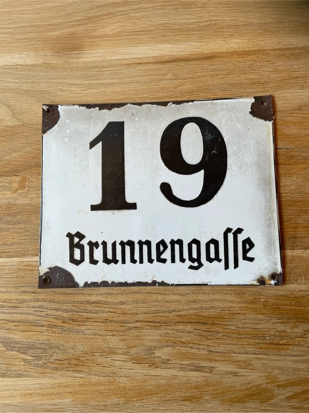 Email Schild 