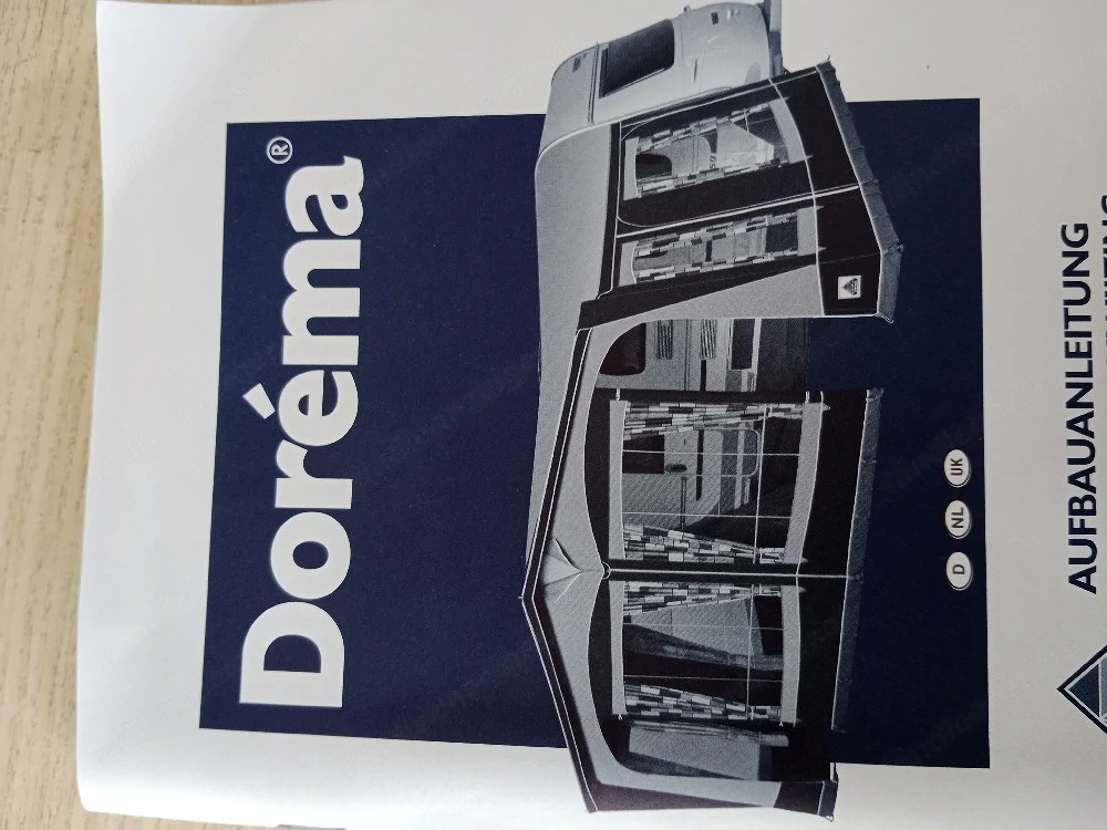 Dorema Wohnwagenvorzelt 