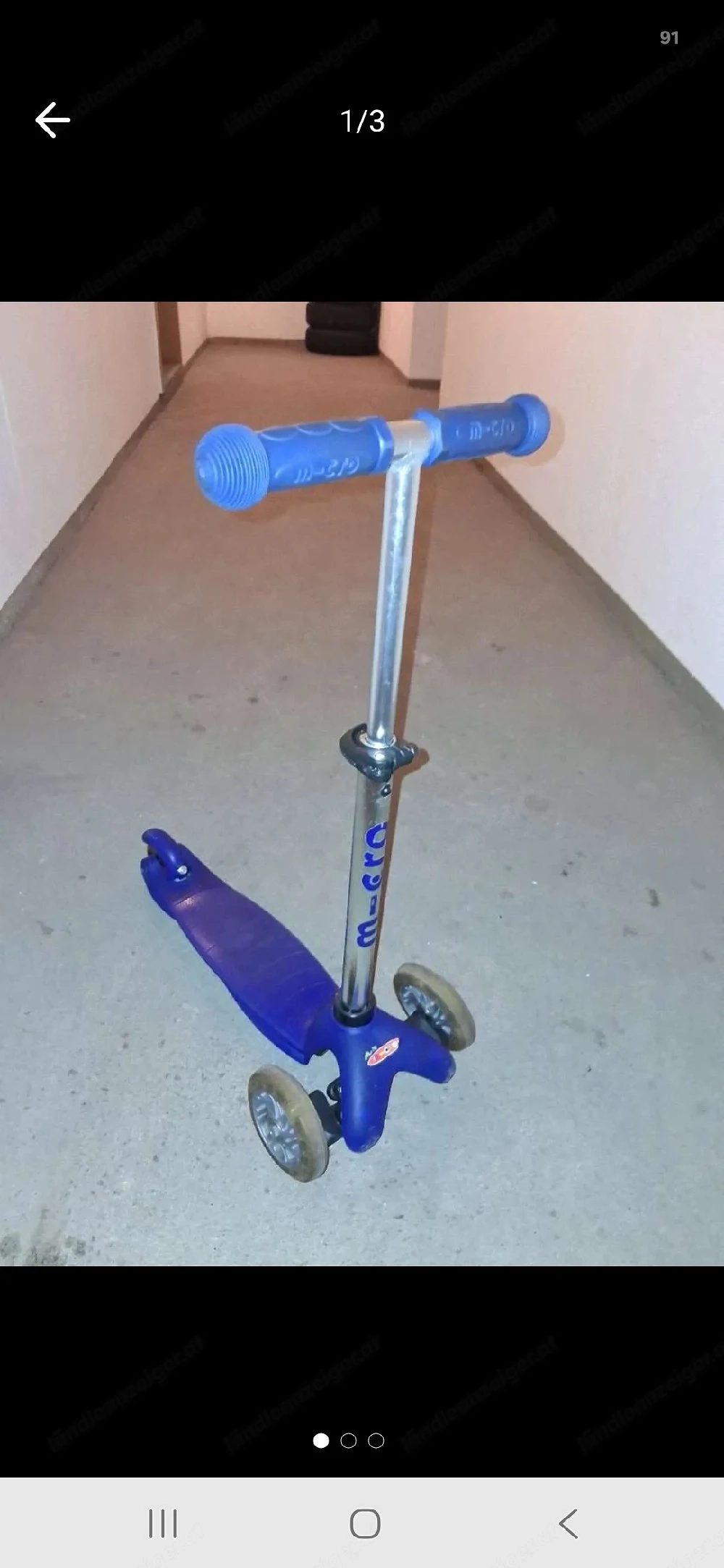 Kinder Scooter Micro 3Räder 