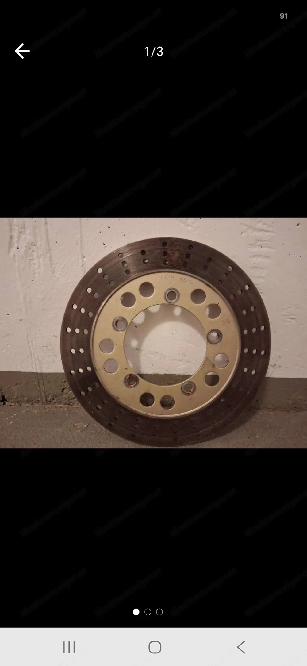 Kawasaki zx9r bj Bremsscheibe hinten 