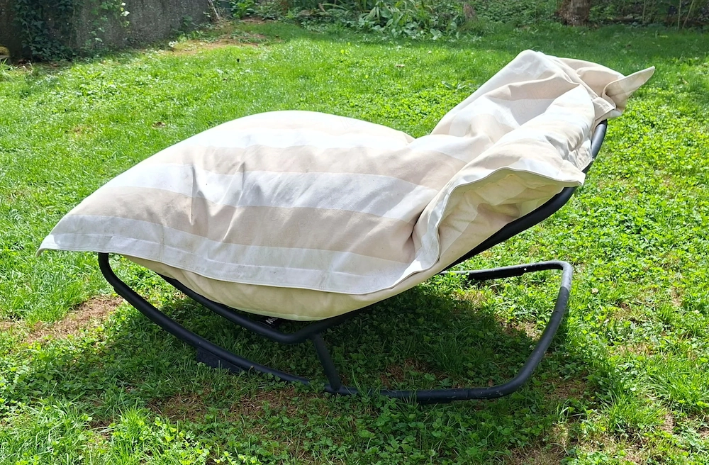 fatboy Sitzsack mit Schaukelstuhlgestell
