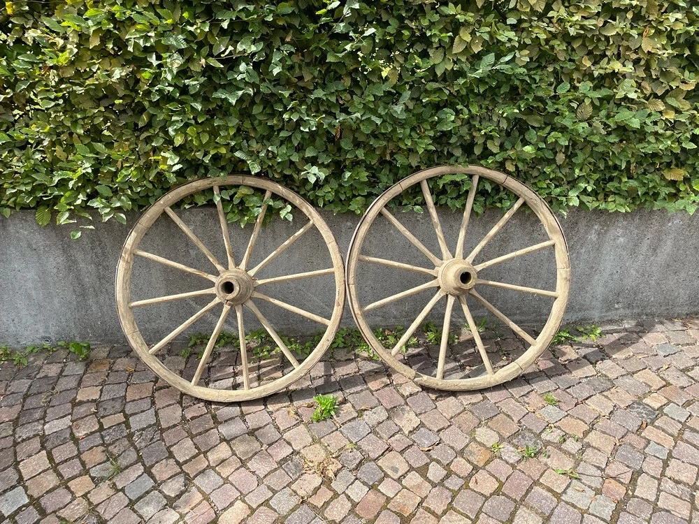 Holzräder 2 Stück