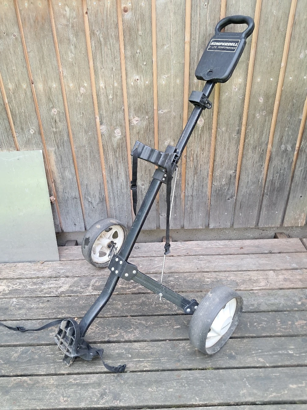 Wagen für Golftasche