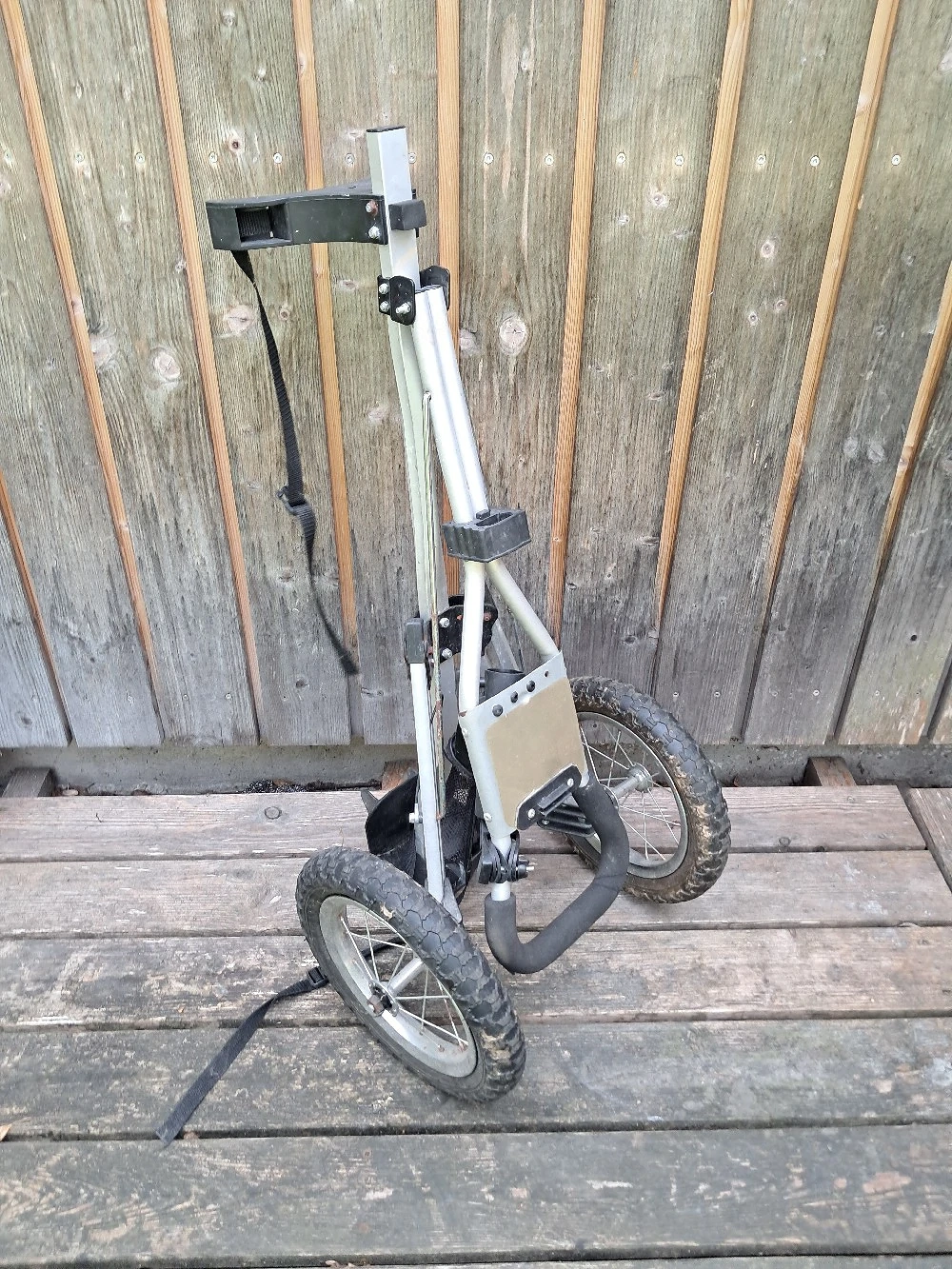 Wagen für Golftasche