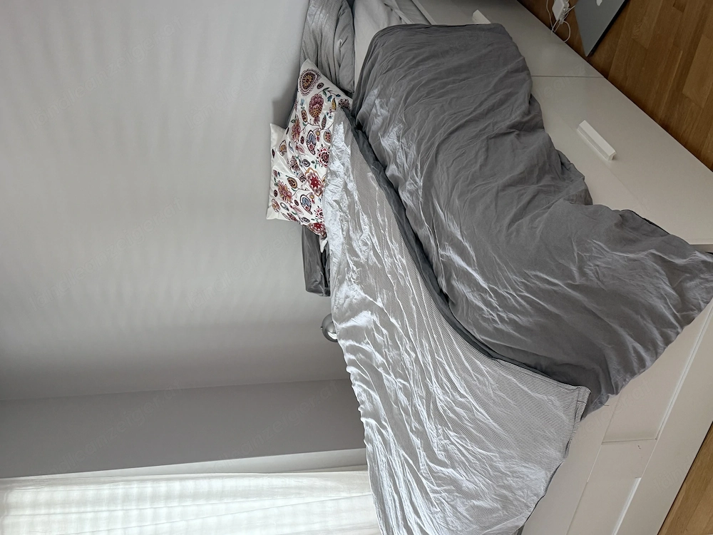 Ikea Brimnes Bett 140x200 + Matratze 