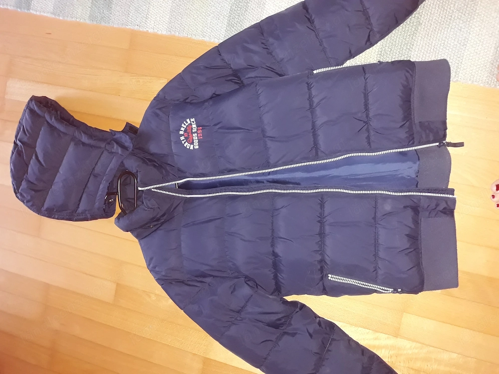 Winterjacke dunkelblau
