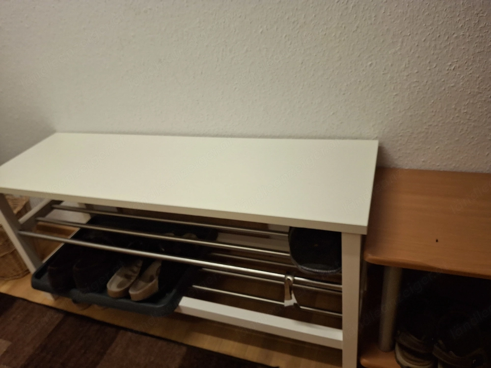 Schuhregal weiß