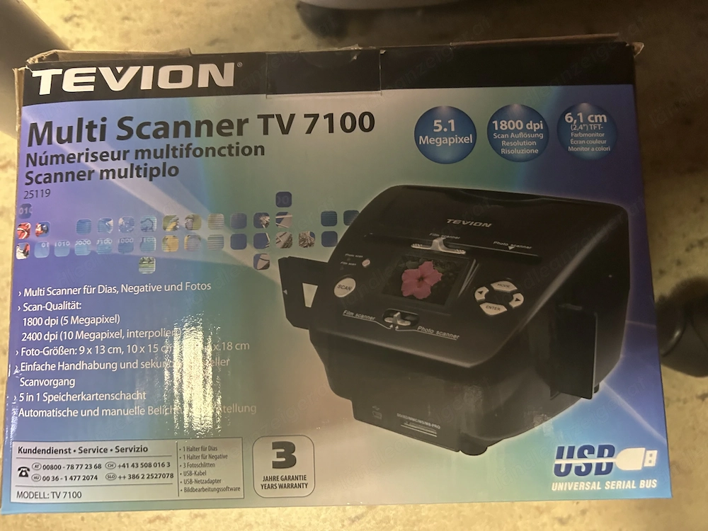 TEVION Multi Scanner TV 7100