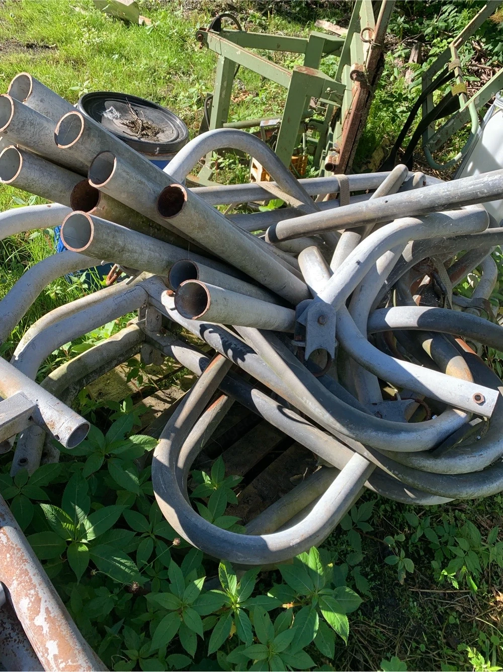 Aufstallung Selbstfanggitter Liegeboxen