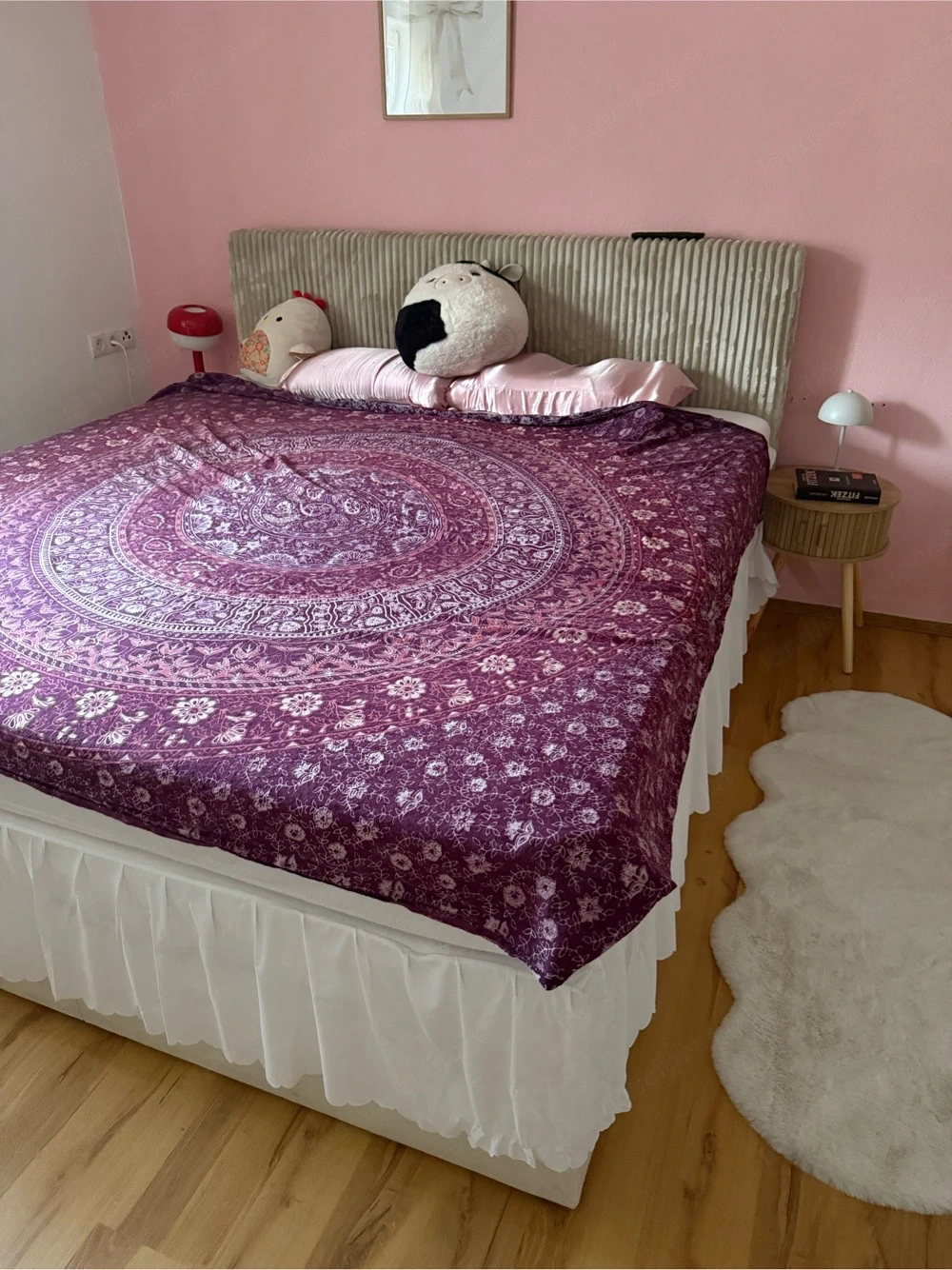 Boxspringbett mit Stauraum
