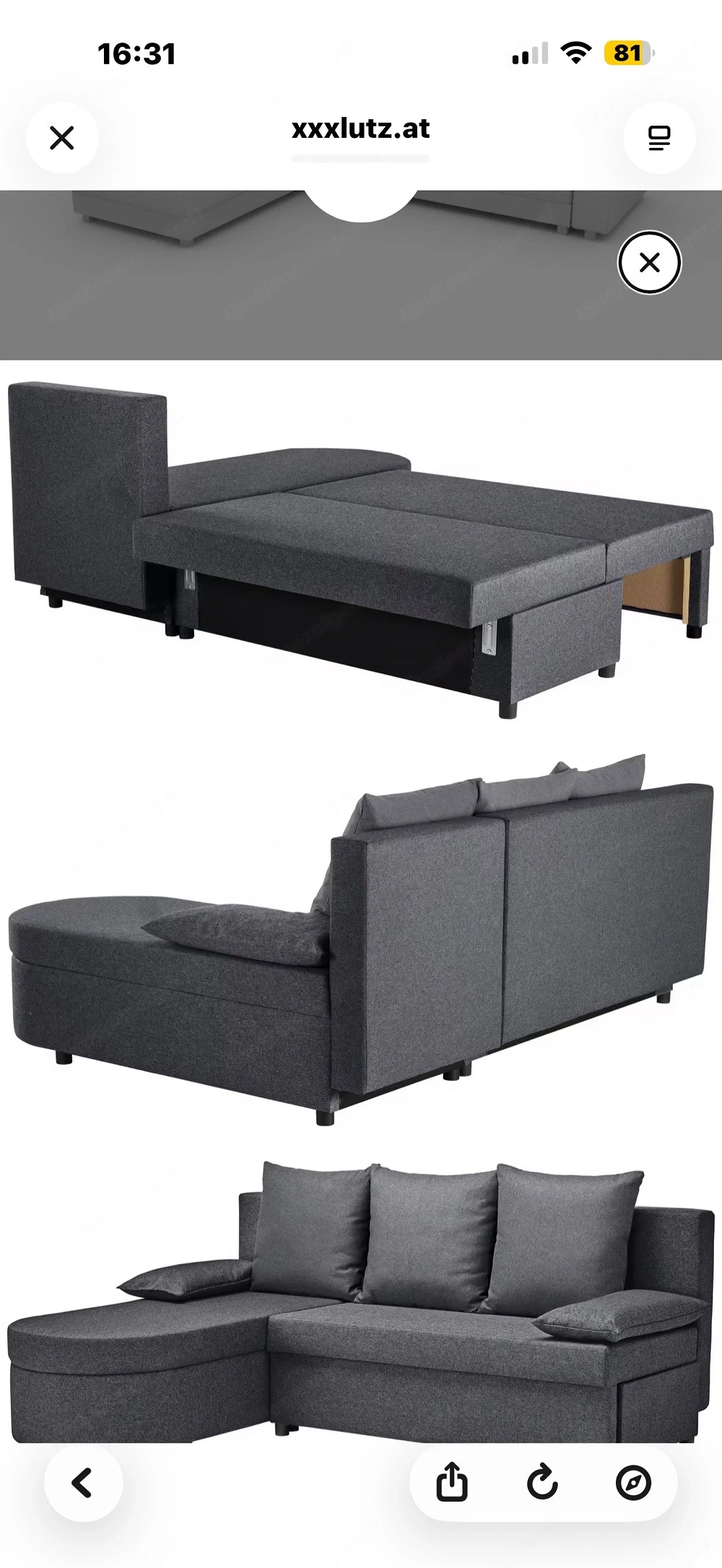 couch mit bettfunktion