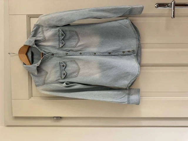 Jeanshemd hellblau