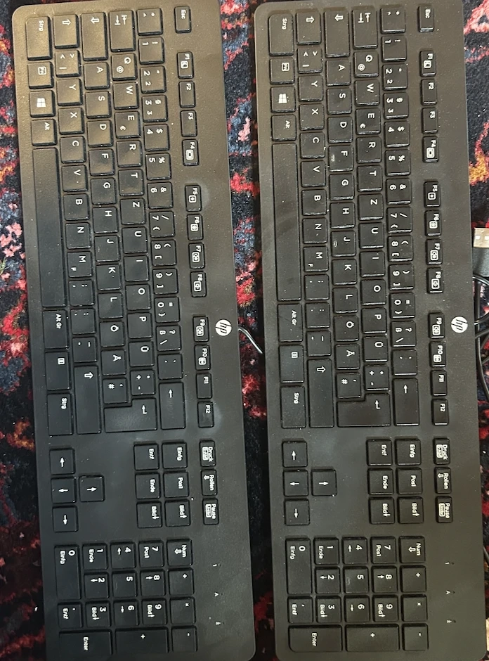 HP USB Business Tastatur KBAR211 