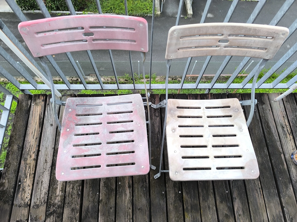 2 Klappstühle outdoor