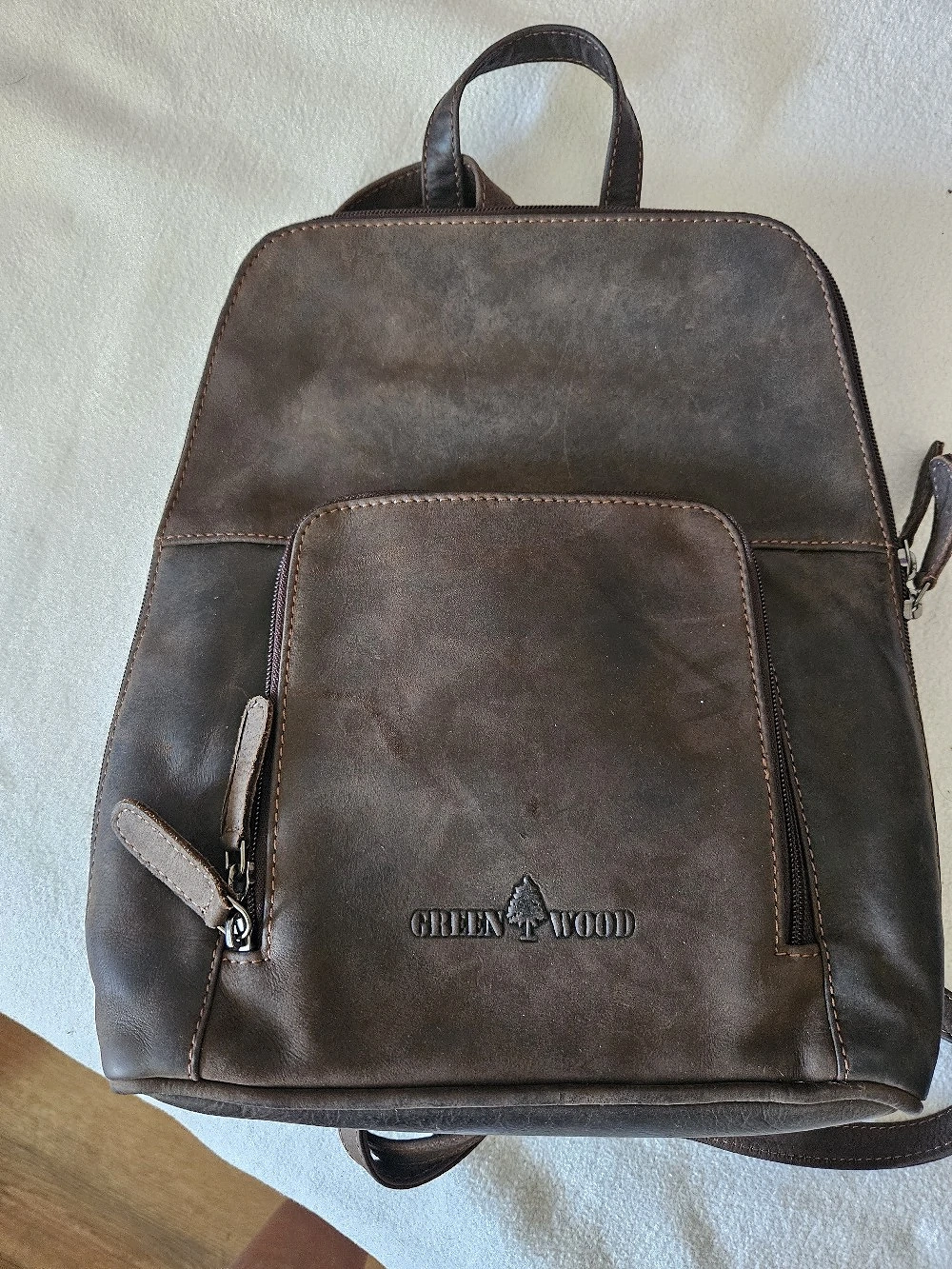 Leder Rucksack