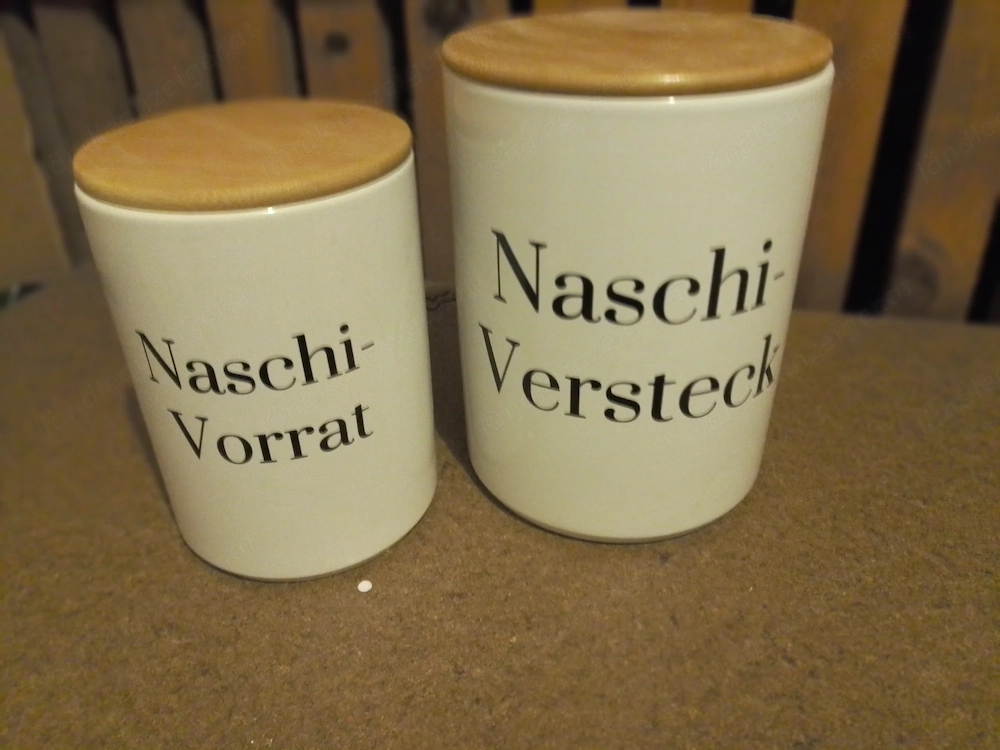 Vorratsdosen für Naschwerk