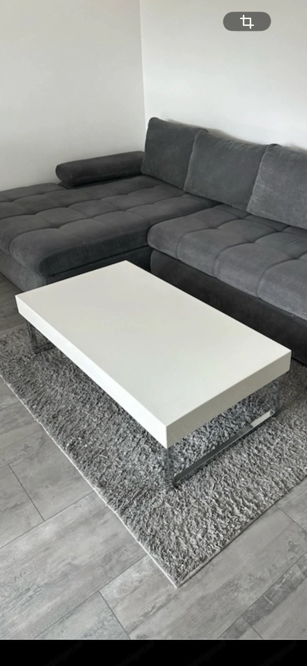 Tisch weiß Hochglanz 