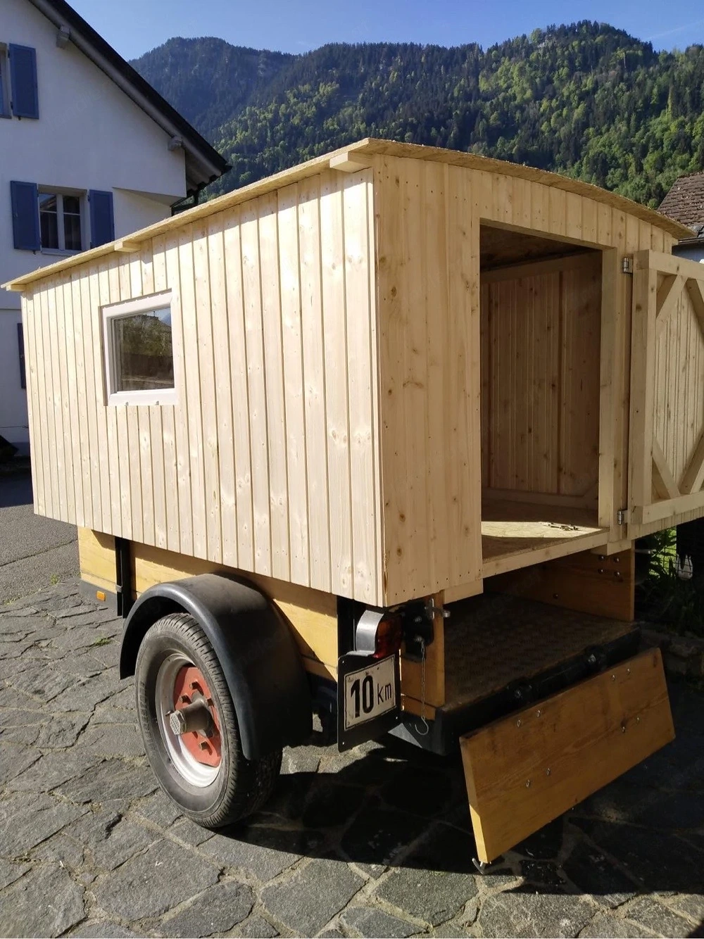 Schlafhaus für Autohänger (ohne Hänger)
