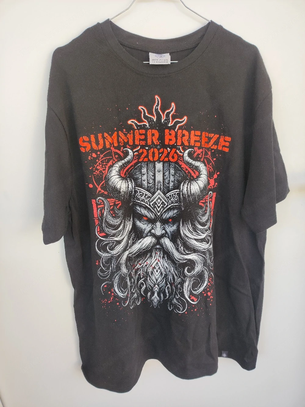 T-Shirt XL Summer Breeze zu verschenken 