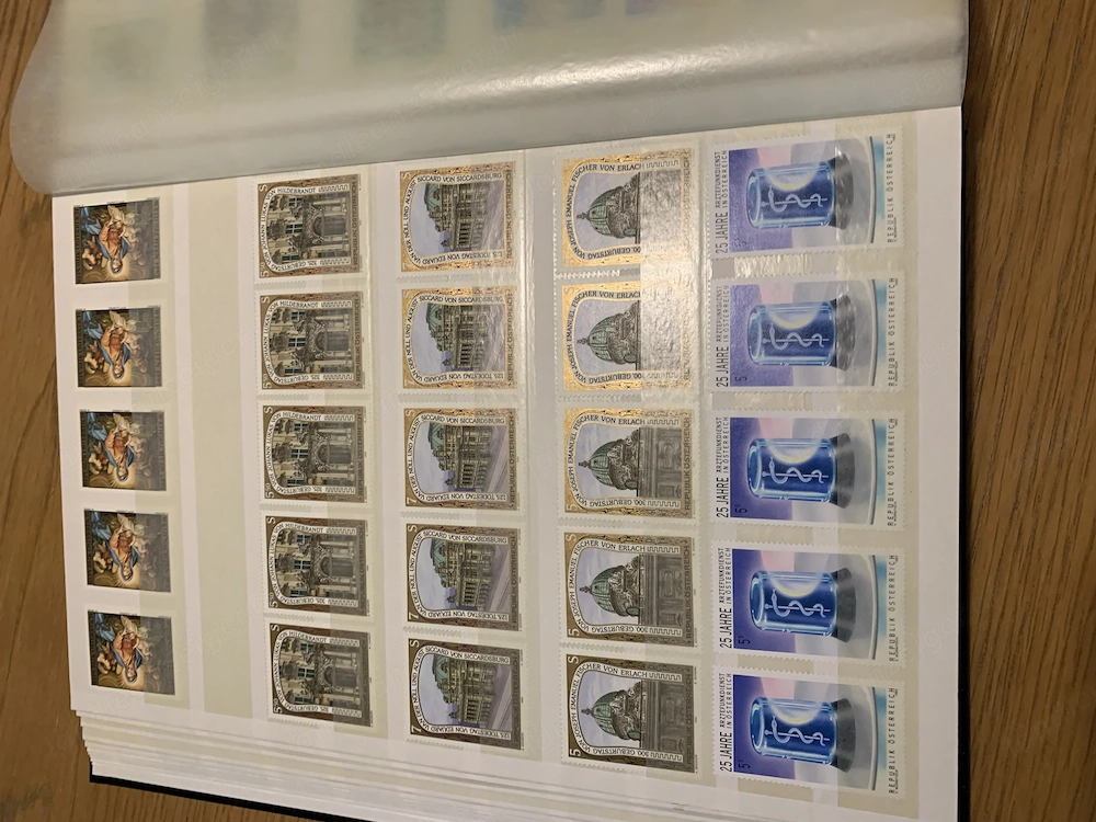 Briefmarken Liechtenstein, Österreich u. div gemischt. Postfrisch, ca. 1980er