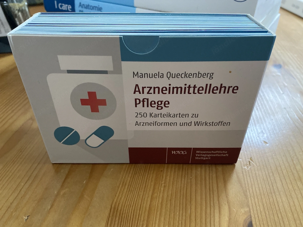 Karteikarten  Arzneimittellehre Pflege 