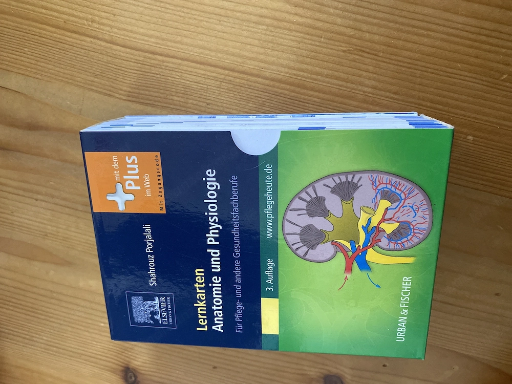 Lernkarten  Anatomie und Physiologie 