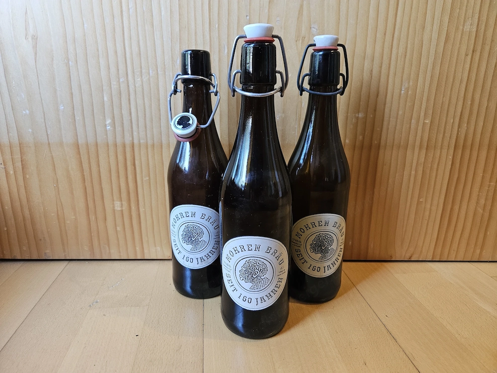 Alte Mohren Bräu Flaschen 