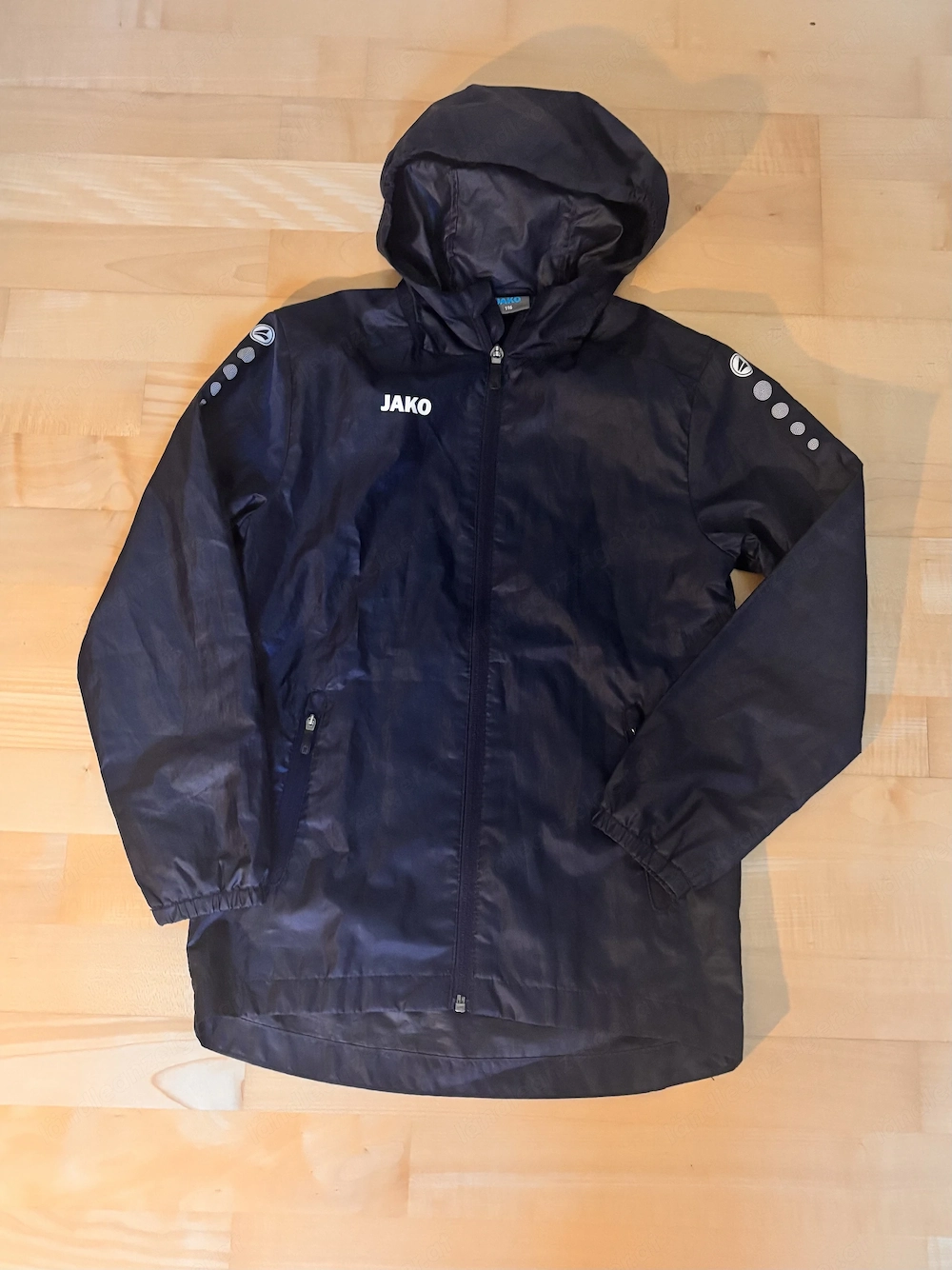 JAKO Kinder Jacke gefüttert mit Reflektoren 
