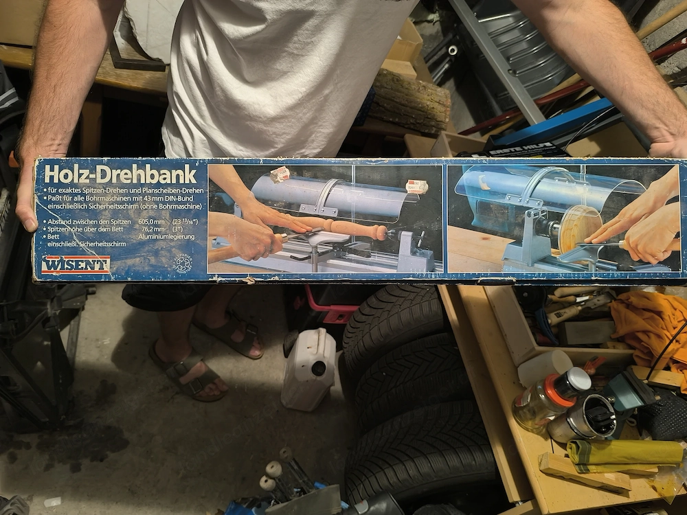 Wisent Holz-Drehbank