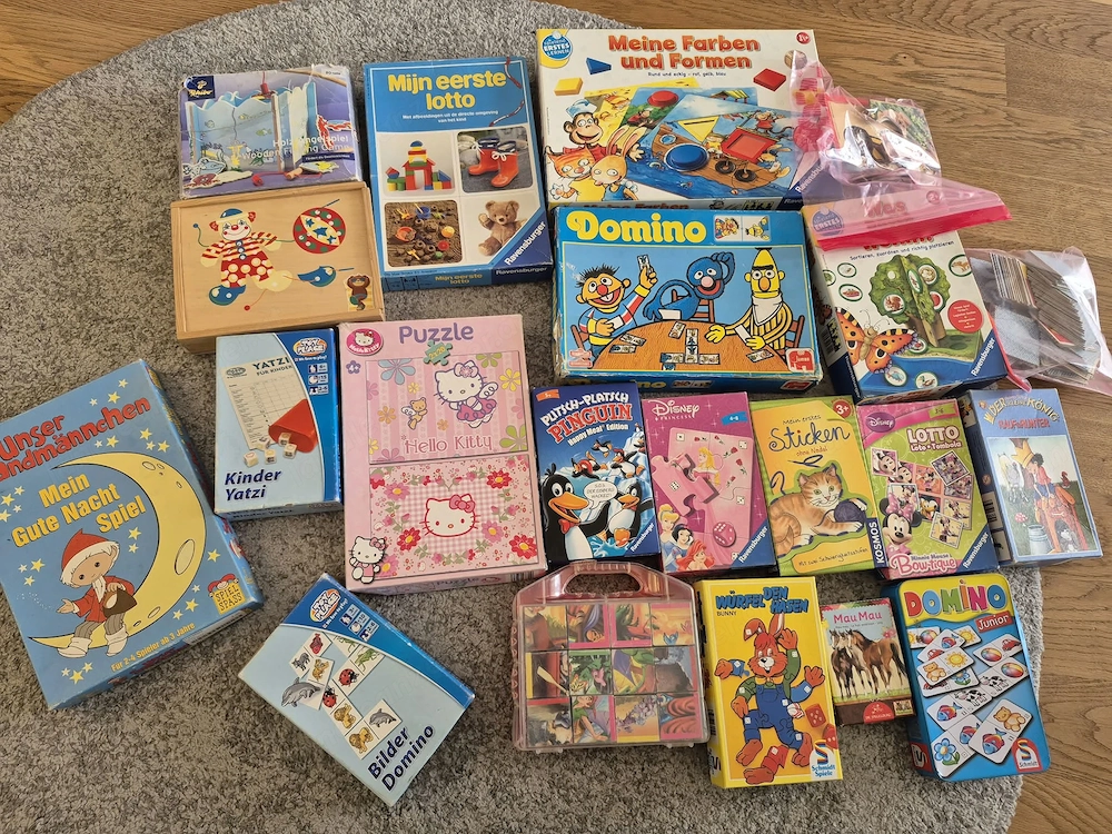 diverse Kinderspiele 