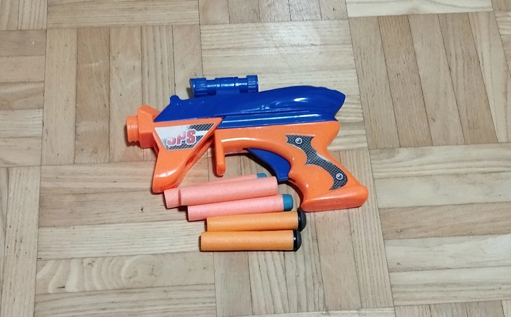Simba Power Blaster mit Schaumstoffpfeilen 