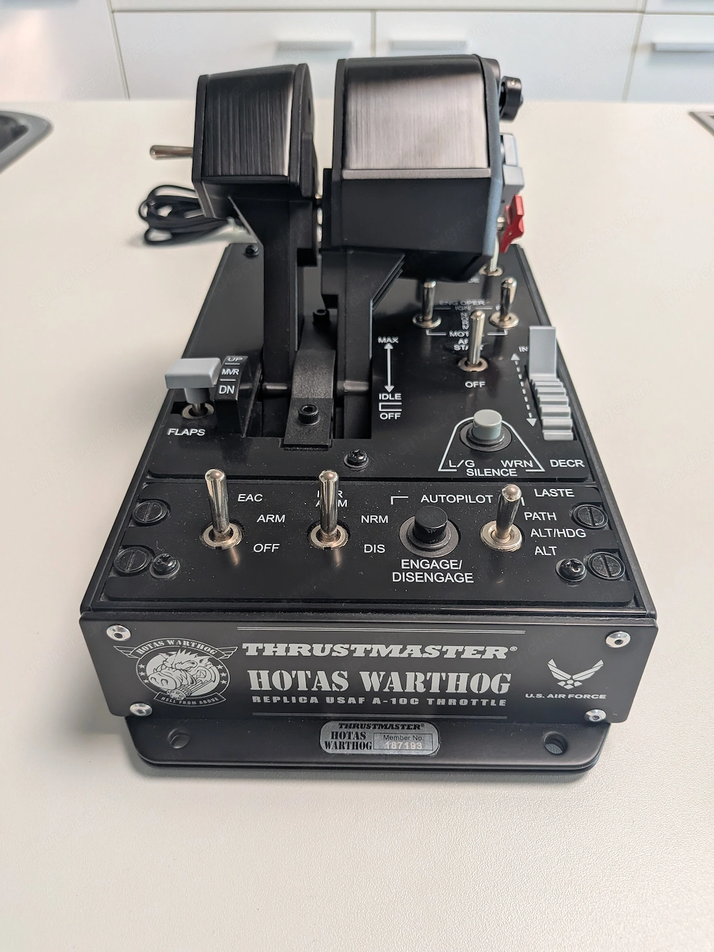 Thrustmaster hotas warthog MKII Joystick und Throttle 