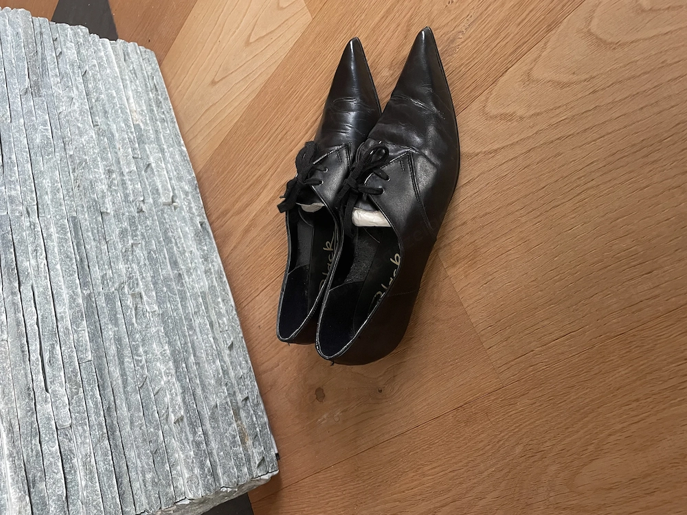 Spitze flache Damenschuhe Gr. 37