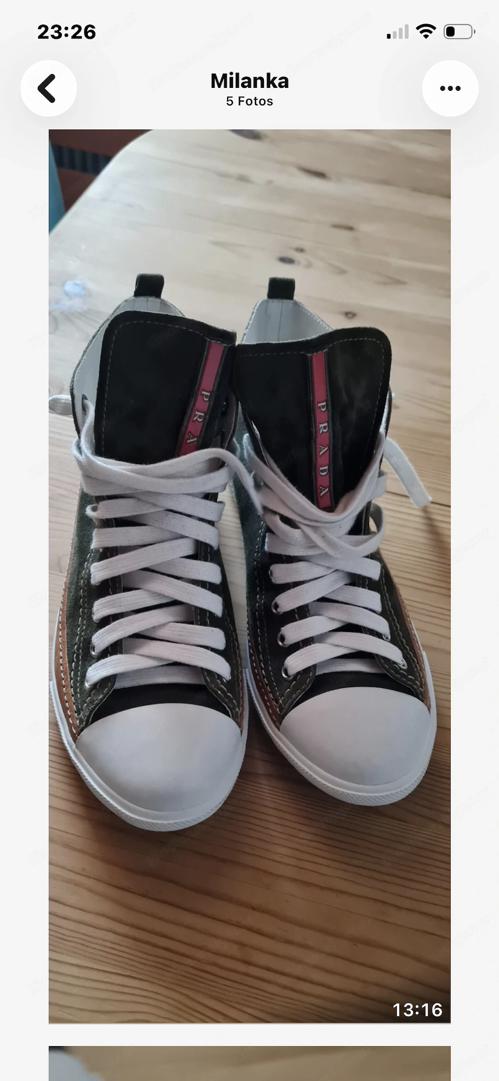 Prada Schuhe Gr. 39