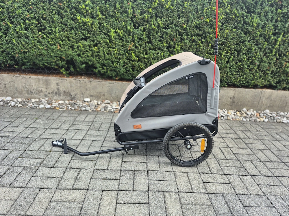 Hundeanhänger für's Fahrrad