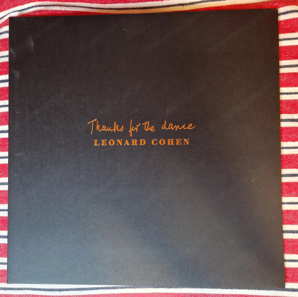Leonard Cohen - Thanks for the dance LP