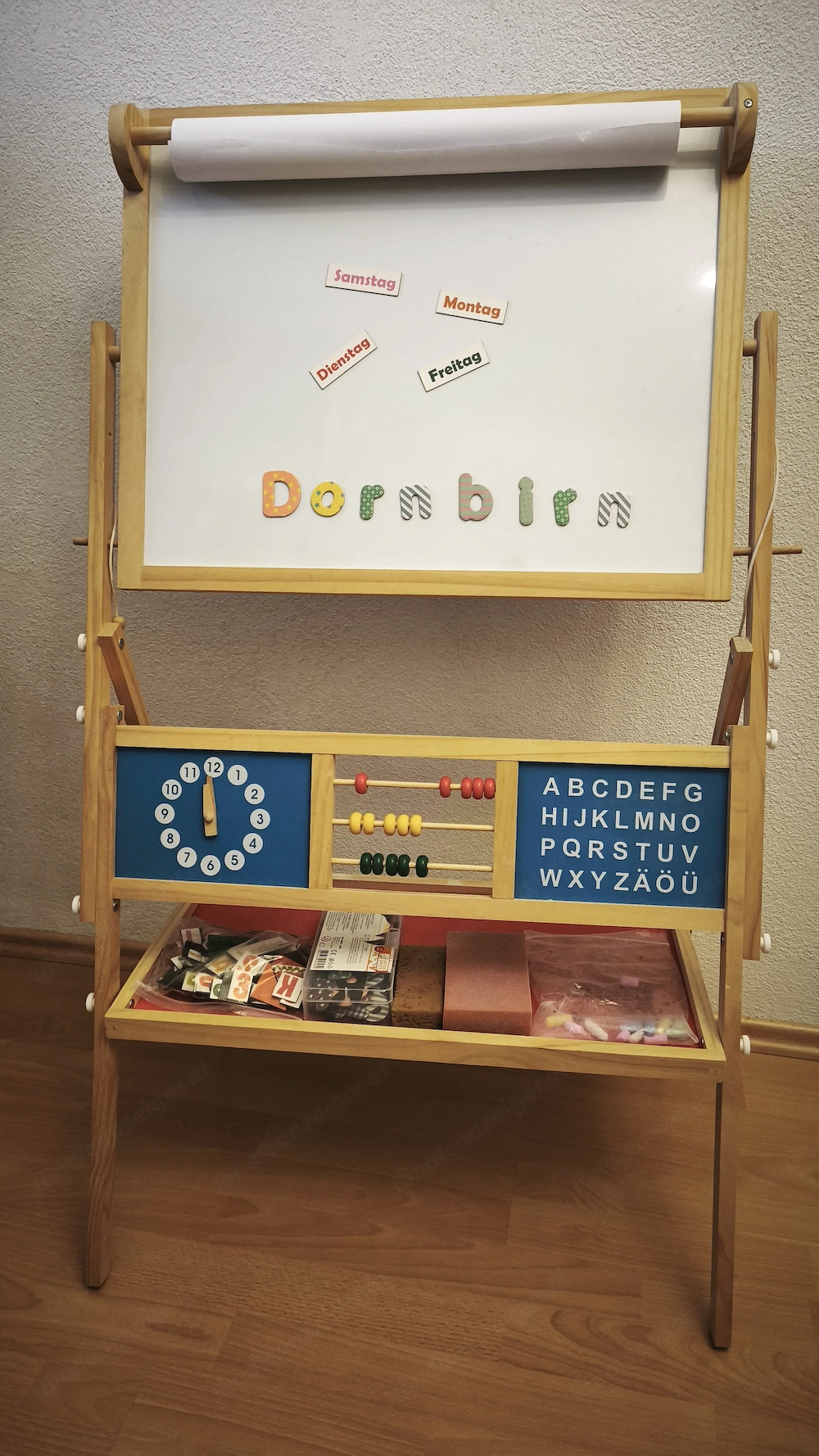 Kinder Schultafel, Standtafel