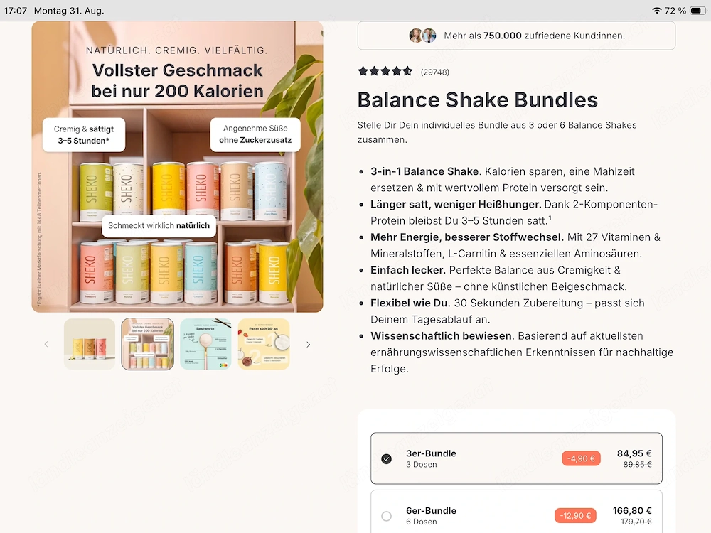 Sheko Shakes zu verkaufen 