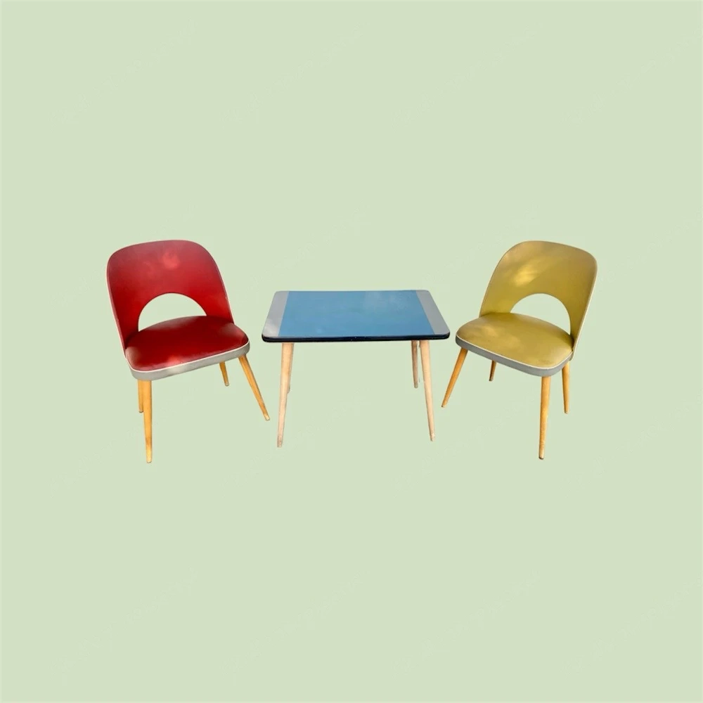 Coffeetable-Set vintage 1950 er Jahre