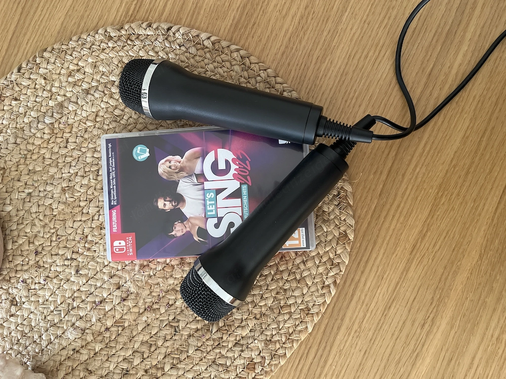  Let's Sing 2023 + 2 Mics für Nintendo Switch 